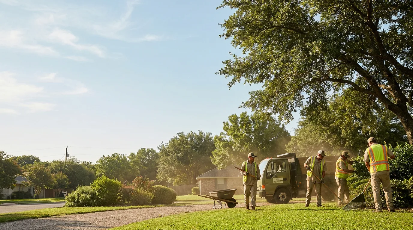 Landscaping in Little Elm, TX near me